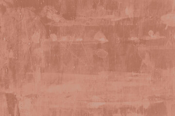 Mocha Mousse toned colour grunge decorative wall background. Art rough stylized texture banner trendy color 2025. Grunge brown color texture