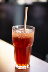 cold summer drink pomegranate apple