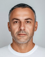 Obraz premium ID Photo for Passport : Italian adult man 2