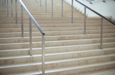 nice cream stairs in the mall