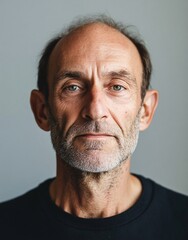 Obraz premium ID Photo for Passport : French adult man 8