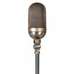 microphone isolated on white