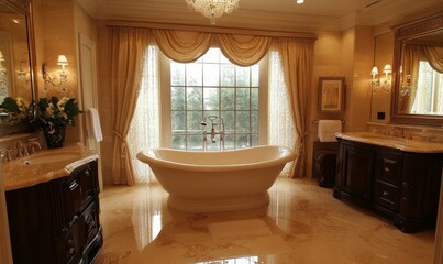 New Residential Home - Luxury Bathroom