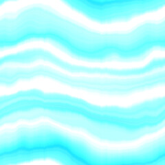 Modern summer striped blur wash seamless pattern background for trendy beach wear and coastal living designs. Repeatable alcohol ink bleed effect in blue white indigo colors