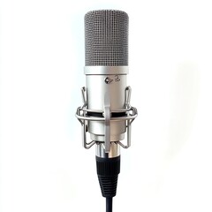 microphone isolated on white