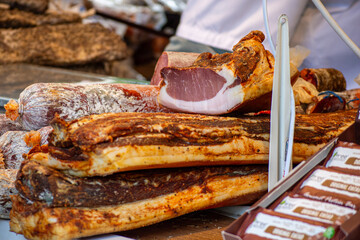 Christmas food market - Taste of Malaga, Spain