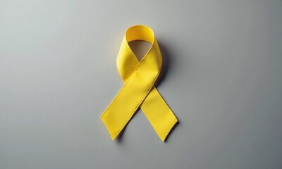 awareness ribbon vibrant background close up
