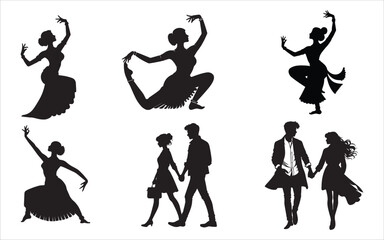 Stylish Silhouettes: Traditional Dance and Modern Love