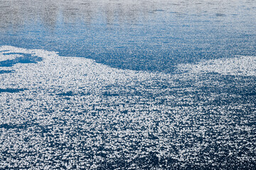 a beautiful cold winter day in sweden