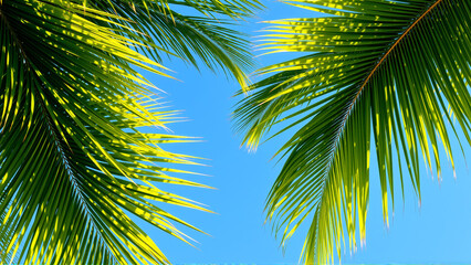 palm tree on the beach