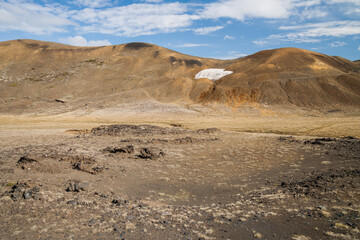 wide landscape in iceland