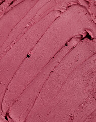 pink lipstick swatch, decorative makeup cosmetic texture