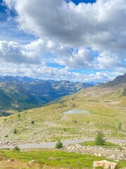 Vue panoramique d'une montagne