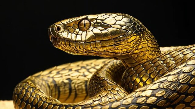 Golden Serpent's Gaze 