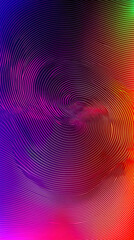 Fototapeta premium Abstract geometric patterns in bold and vibrant colors, blending sharp lines with soft gradients to create a dynamic and visually striking design.