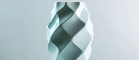 Contemporary geometric vase showcasing unique design features perfect for modern home decor and elegant interior styling.