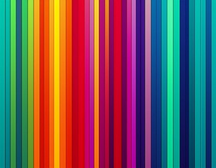 Obraz premium Fond bandes multicolores. Generated image