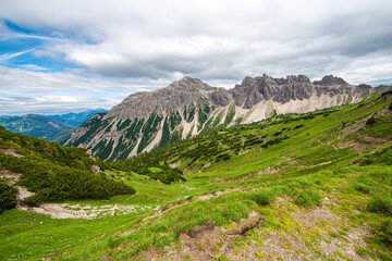 Wanderung vom Vilsalpsee auf die Landsberger H&uuml;tte