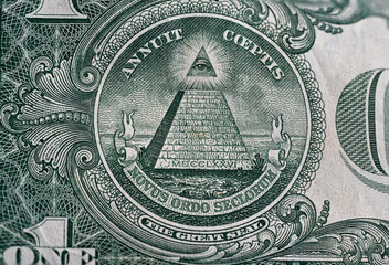 billete de un dólar, ojo de la providencia el ojo que todo lo ve