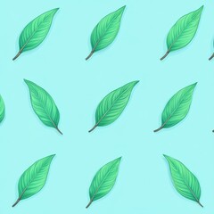 Obraz premium pattern with leaves