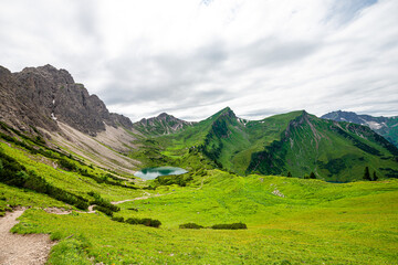 Wanderung vom Vilsalpsee auf die Landsberger H&uuml;tte