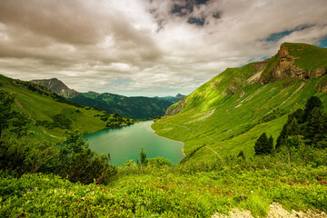 Wanderung vom Vilsalpsee auf die Landsberger H&uuml;tte