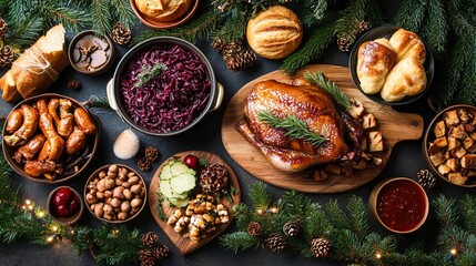 festive German Christmas dishes