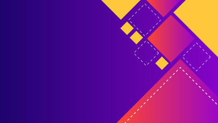 Obraz premium A colorful background with squares and triangles