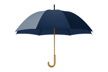 Blue umbrella icon design digital artwork studio modern