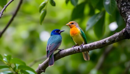 blue and yellow macaw