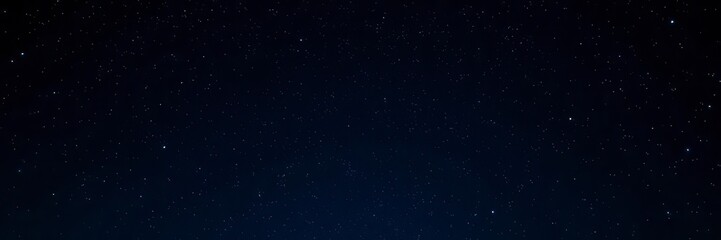 Naklejka premium A breathtaking view of a starry night sky filled with twinkling stars, tranquil, evening, stars