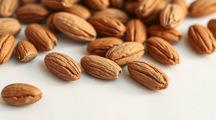 Obraz premium Raw Organic Almonds