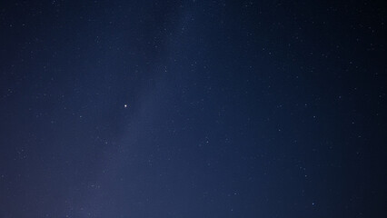 Obraz premium in the night sky