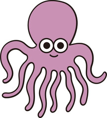 오징어일러스트