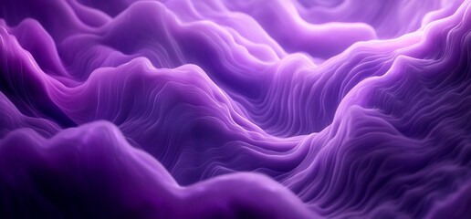 Obraz premium Abstract purple waves create a dynamic, fluid-like texture.
