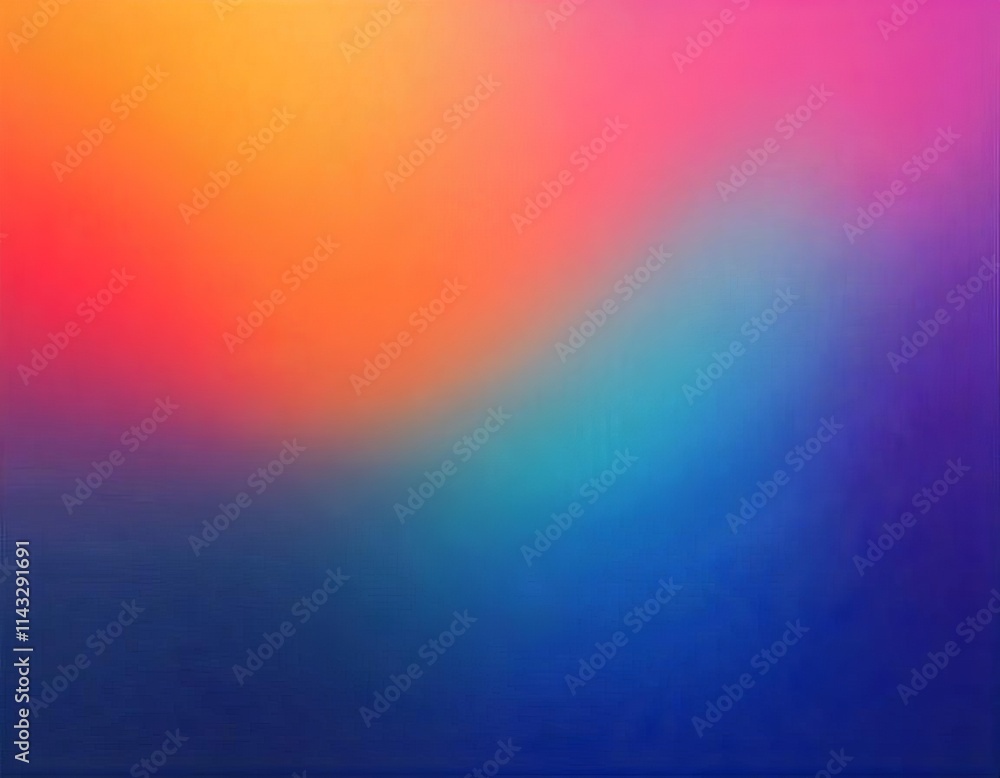 Poster vibrant gradient background displaying a spectrum of colors