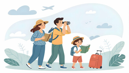 Family Trip Learning Experiences: Exploring Knowledge in Quiet Spaces with Curious Minds and Hidden Whispers