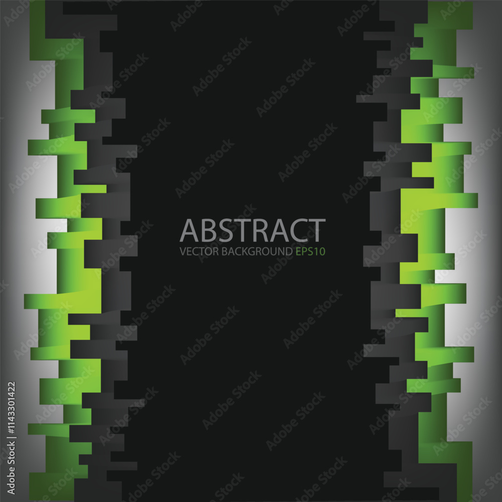 Poster graphic geometric triangle overlap vector layer background for text and message design