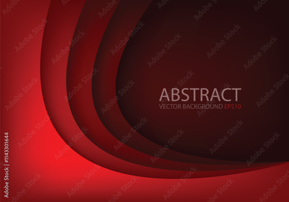 Fototapete graphic vector curve line overlap background for text and message design