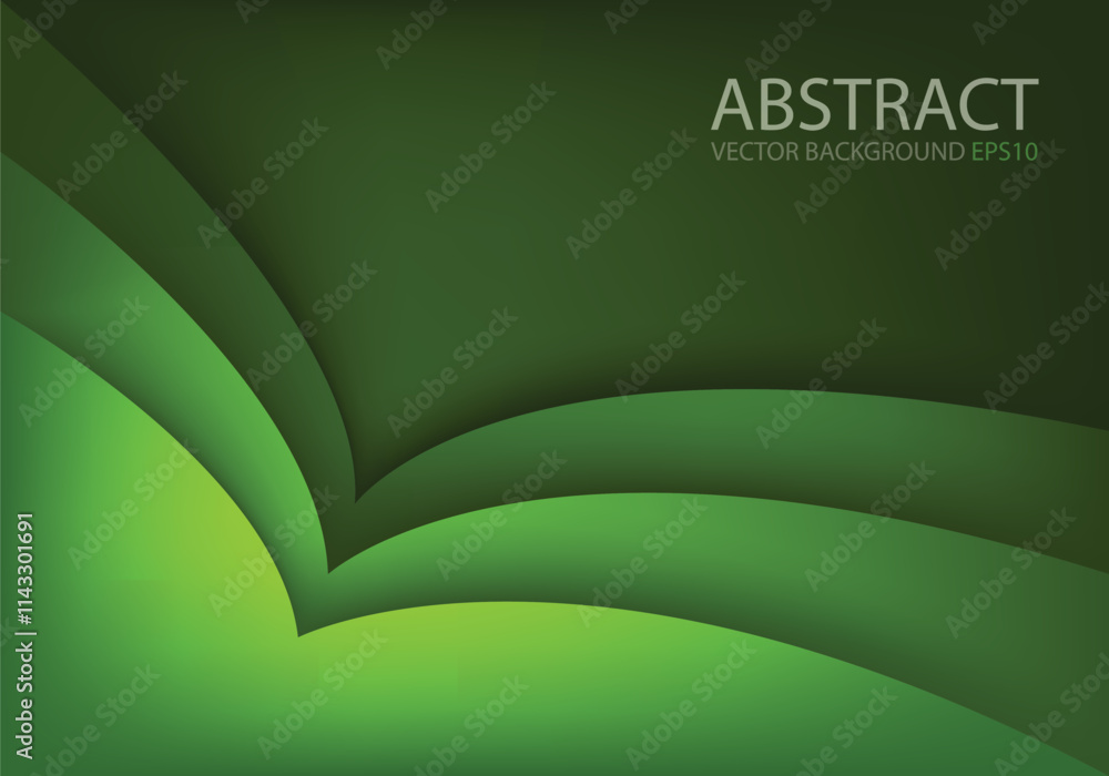 Fototapete graphic vector curve line overlap background for text and message design