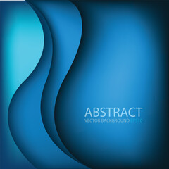 graphic vector curve line overlap background for text and message design