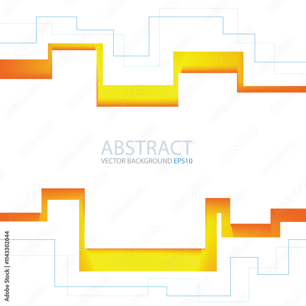 Poster graphic geometric triangle overlap vector layer background for text and message design