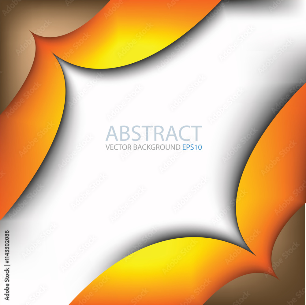 Fototapete graphic vector curve line overlap background for text and message design