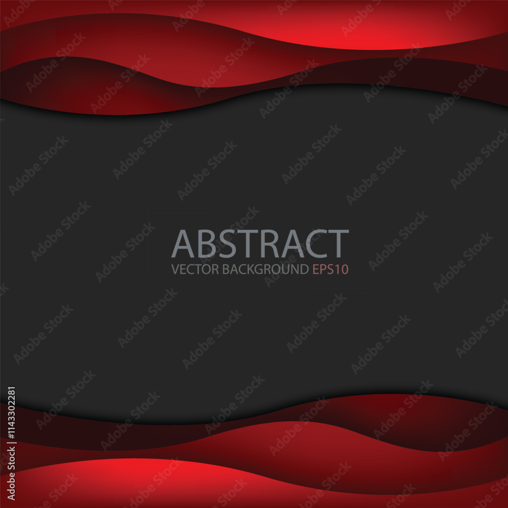 Fototapete graphic vector curve line overlap background for text and message design