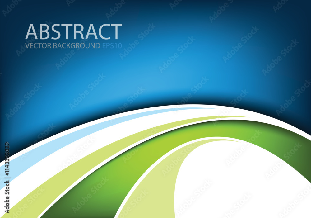 Aufkleber graphic vector curve line overlap background for text and message design