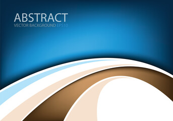 graphic vector curve line overlap background for text and message design