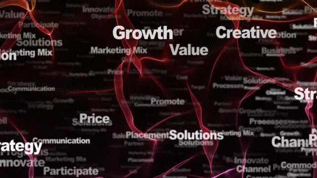 MARKETING MIX Keywords Animation, Background, Loop
