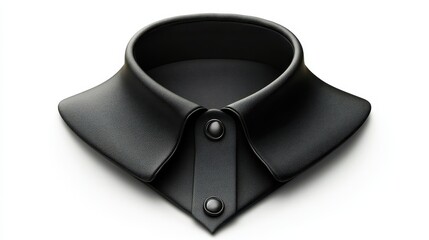 graphic of a classic collared dickey presented front-facing on a white background, perfect for fashion and apparel designs.