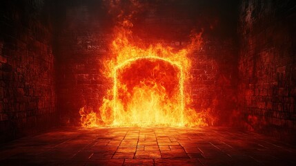 Fototapeta premium Web Application Firewall Concept - WAF-