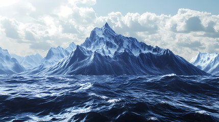 National park situated on the mid atlantic ridge known for the drifting of continents and associated seismic and volcanic activity. Seismic. Illustration